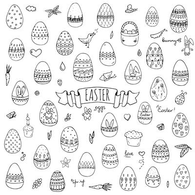 Easter Icon Set 1