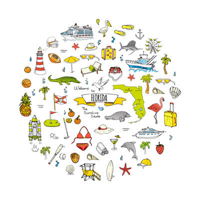 Florida Icon Set 7