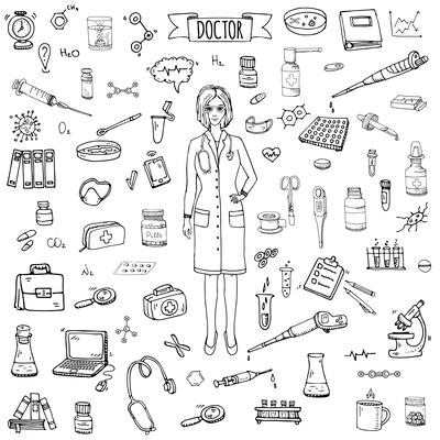 Doctor Icon Set