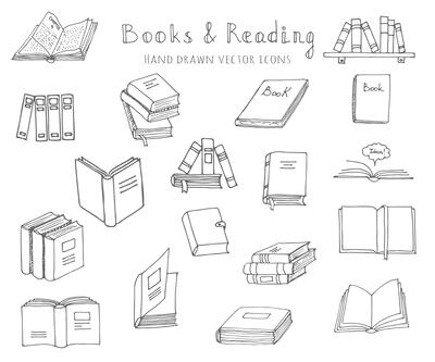 Books & Reading Icon Set 1